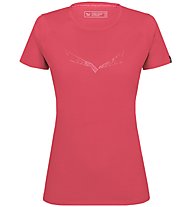 Salewa Pure Eagle Sketch AM W - T-Shirt - Damen, Pink