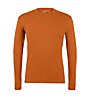 Salewa Pure Logo Amr M L/S - T-shirt - uomo , Dark Orange