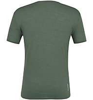 Salewa Pure Logo Pocket Am - T-shirt trekking - uomo, Green/White