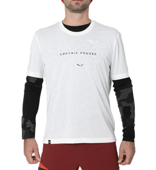 Salewa Pure Snow Captain Dry M - T-shirt - uomo. Taglia 50