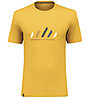 Salewa Pure Stripes Dry W - T-Shirt - Herren, Yellow