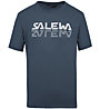 Salewa Reflection Dri-Rel - T-shirt - uomo, Dark Blue/Grey