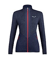 Salewa Rocca 2 Pl - Fleecejacke - Damen, Dark Blue/Red