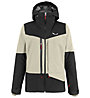 Salewa Sella 3L PTXR Jacket - giacca scialpinismo - donna, Light Brown/Black
