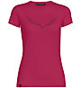 Salewa Solid Dri-Release - T-shirt trekking - donna, Pink/Dark Pink