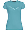 Salewa Solid Dri-Release - T-Shirt Bergsport - Damen, Azure/White