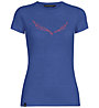 Salewa Solid Dri-Release - T-Shirt Bergsport - Damen, Blue/Red
