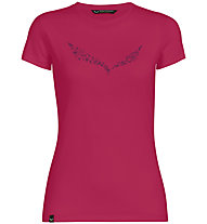 Salewa Solid Dri-Release - T-Shirt Bergsport - Damen, Pink/Dark Pink