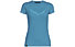 Salewa Solid Dri-Release - T-shirt trekking - donna, Light Blue/Light Blue