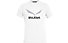 Salewa Solidlogo Dri-Release - T-Shirt Bergsport - Herren, White/Grey