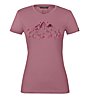 Salewa W Graphic 2 S/S - T-shirt - Damen, Dark Rose/Purple/Pink