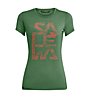 Salewa W Graphic 1 S/S - T-shirt - donna, Pink/Dark Pink