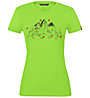 Salewa W Graphic 2 S/S - T-shirt - Damen, Green