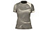 Salewa W Seceda S/S  - T-shirt - donna, Beige/Grey