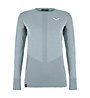 Salewa W Zebru Responsive L/S - Pullover Langarm - Damen, Grey