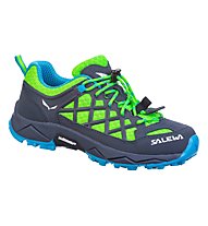 Salewa Wildfire - scarpe da trekking - bambino, Fluo Green