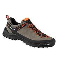 Salewa Wildfire Leather GTX M - scarpe da avvicinamento - uomo, Brown/Black/Orange
