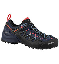 Salewa Ws Wildfire Edge GTX - scarpe da avvicinamento - donna, Blue/Pink