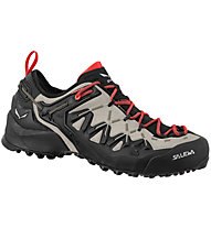 Salewa Ws Wildfire Edge GTX - scarpe da avvicinamento - donna, Black/Beige/Red