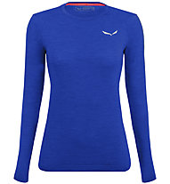 Salewa Zebru Fresh Amr W L/S - maglia a maniche lunghe - donna, Light Blue