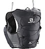 Salomon Active Skin 8 W Set - zaino trailrunning - donna, Black
