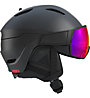 Salomon Driver - casco sci, Black/Red