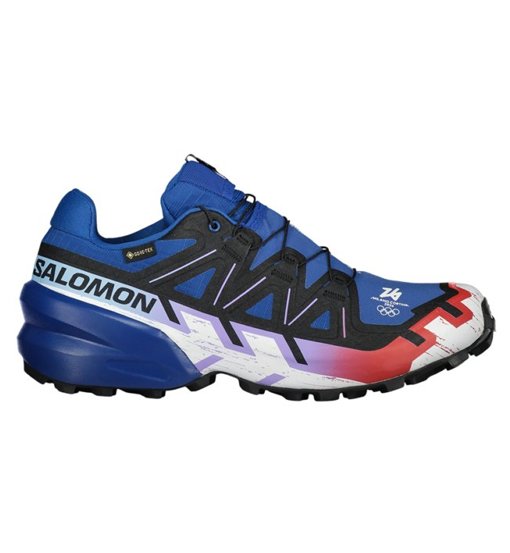 Salomon Gold Speedcross 6 GTX Milano Cortina 2026, blue/white/black