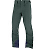 Salomon Icemania - pantaloni da sci - uomo, Dark Green