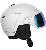 Salomon Icon Lt Visor - casco da sci - donna, White