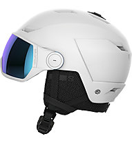 Salomon Icon Lt Visor - casco da sci - donna, White