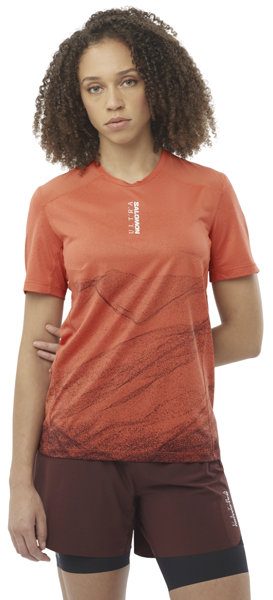 Salomon S/LAB Ultra Print - Trailrunningshirt - Damen, Gr. XS