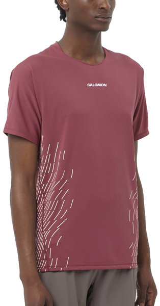 Salomon Sense Aero Graphic M - Trailrunningshirt - Herren, Gr. S