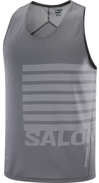 Salomon Sense Aero Graphic M - Trailrunning Top - Herren, Gr. L
