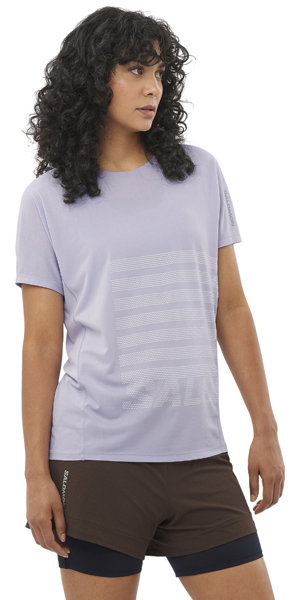 Salomon Sense Aero Graphic W - Trailrunningshirt - Damen, Gr. M