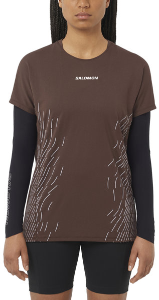 Salomon Sense Aero Graphic W - Trailrunningshirt - Damen, Gr. S