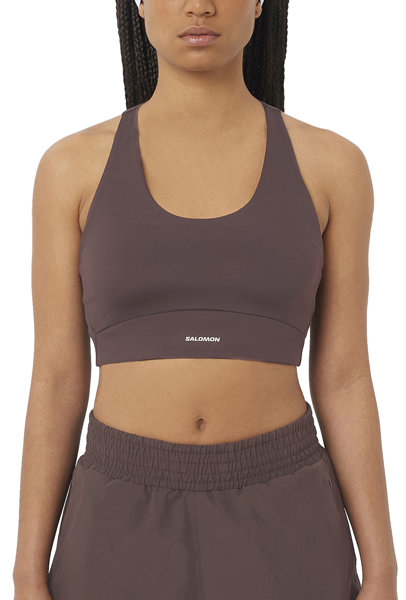 Salomon SHKout Core Bra W - Sport-BH Starker Halt - Damen, Gr. S
