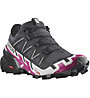 Salomon Speedcross 6 - scarpe trail running - donna , Black/White/Pink