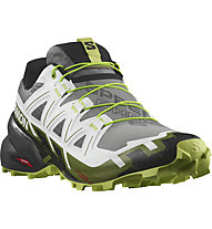 Salomon Speedcross 6– Trailrunning Schuhe – Herren , Black/White