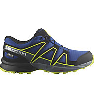 Salomon Speedcross Climasalomon™ Waterproof - scarpe trail running - ragazzi, Blue/Yellow