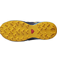 Salomon SPEEDCROSS CLIMASALOMON™ WATERPROOF – scarpe trailrunning – bambino , Light Grey/Yellow 