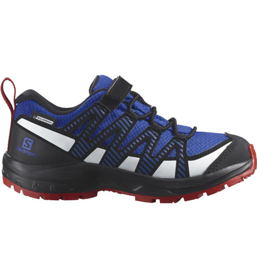 Salomon XA PRO V8 CSWP K - scarpa trail running - bambino