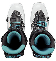 Scarpa Maestrale RS - Skitourenschuh, Black/Turquoise