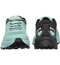 Scarpa Spin Ultra - scarpe trail running - donna, Black/Light Green