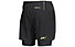 Scott Rc Run Hybrid - pantaloni corti trail running - uomo, Black/Yellow