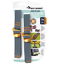 Sea to Summit Accessory Strap with Hook Release - cinghie di compressione, Yellow