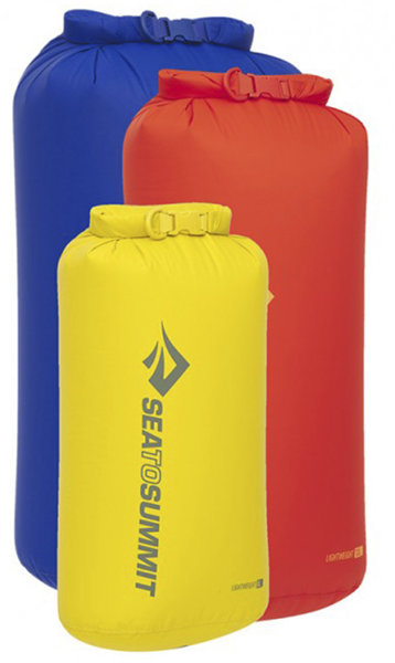 Sea to Summit Lightweight Dry Bag 8, 13, 20L - Wasserdichter Packsack Set