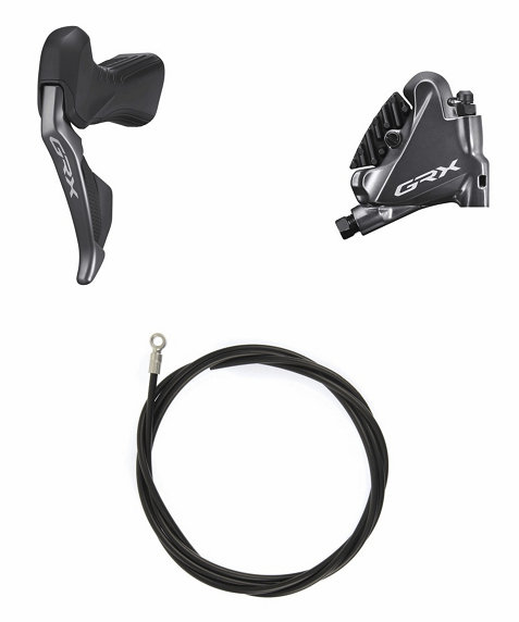 Shimano GRX Di2 ST-RX815 + BR-RX810 11s Bremskit vorne