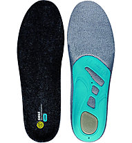 Sidas 3Feet Merino Low - solette per scarpe, Light Blue/Grey