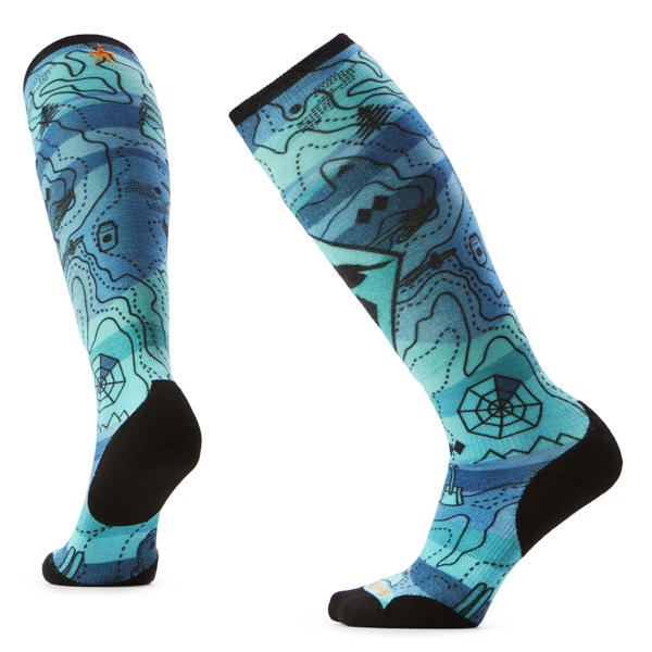 SMARTWOOL Targeted Cushion Topo Treasures - Skisocken - Damen, Gr. S (34-37)
