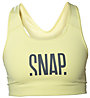 Snap Classic - reggiseno sportivo a basso sostegno - donna, Yellow